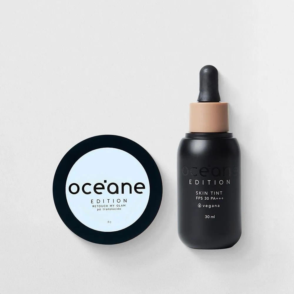 KIT BASE FLUIDA 210L + Pó COMPACTO OCéANE EDITION (2 PRODUTOS)