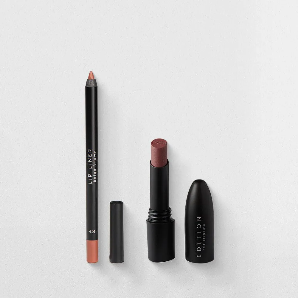 KIT LáPIS DE CONTORNO LABIAL NUDE + BATOM ROSA CLARO OCéANE EDITION (2 PRODUTOS)