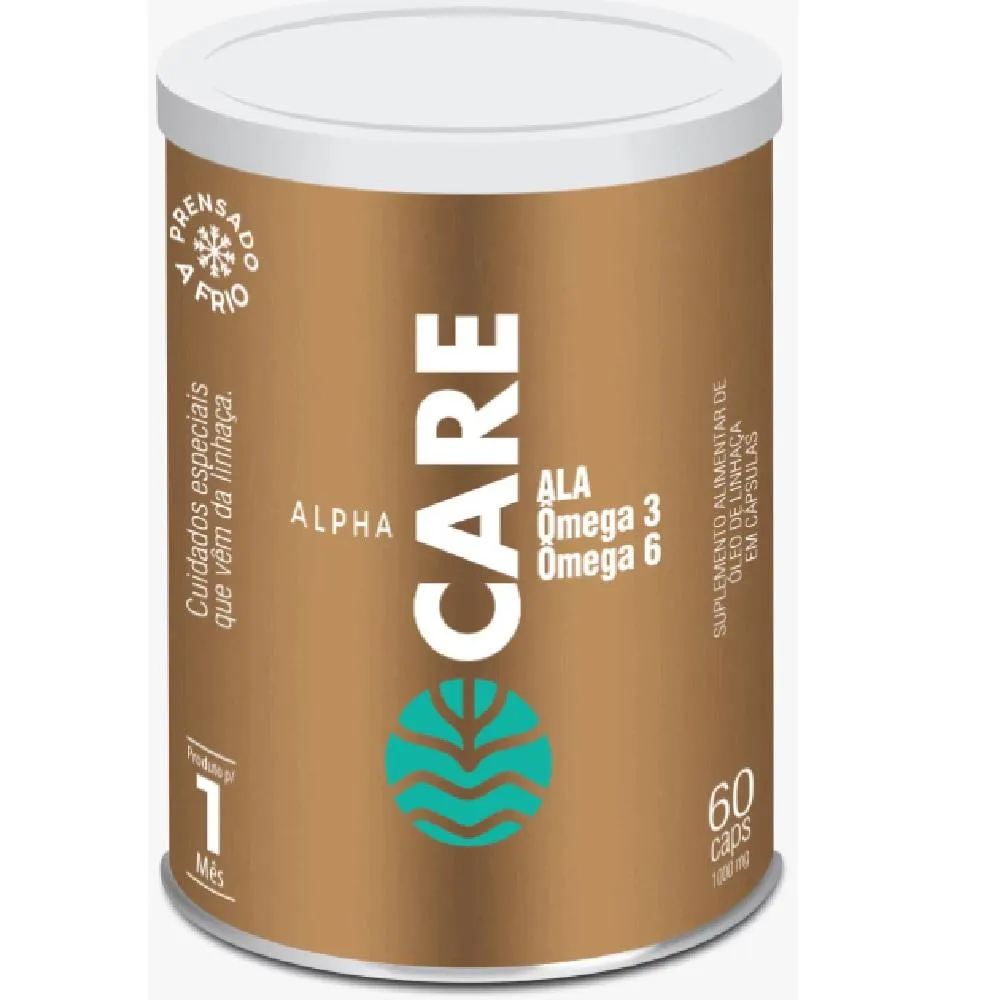 ALPHA CARE 1000MG 60 CáPSULAS - VITAL ATMAN Natural