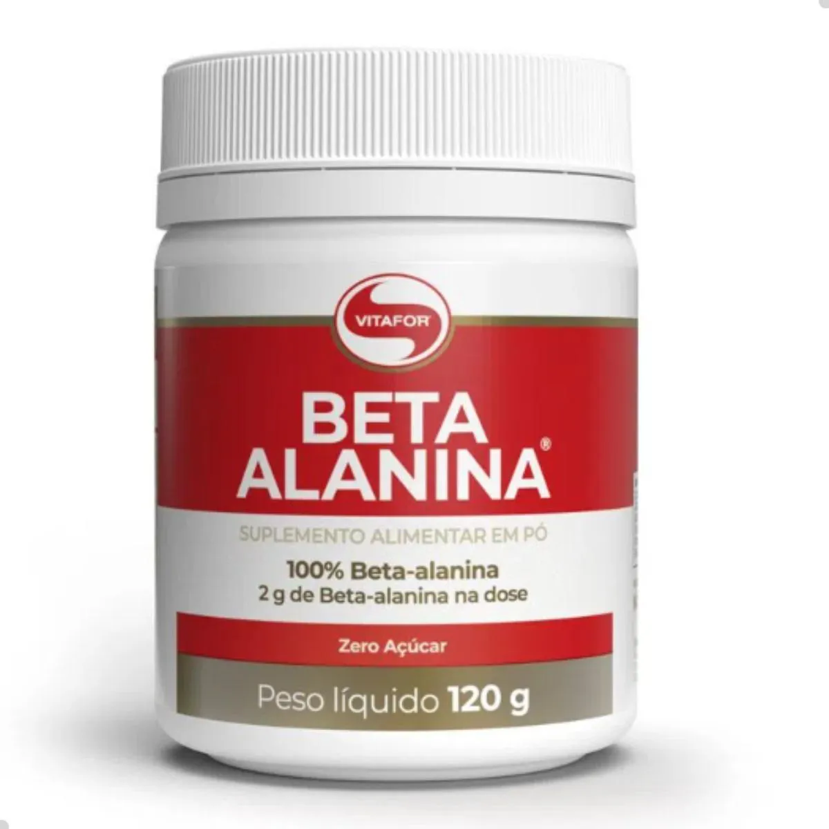 BETA ALANINA EM Pó POTE 120G VITAFOR SEM Sabor