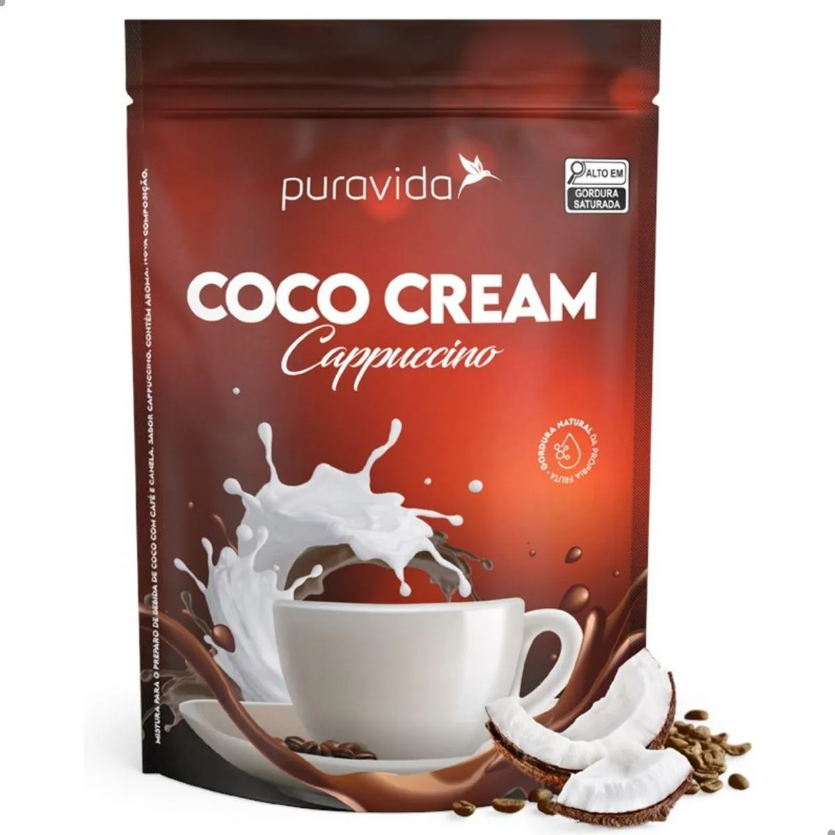 COCO CREAM VEGANO 250G PURA VIDA Cappuccino