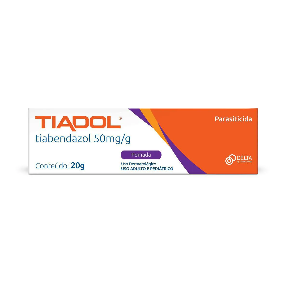 Tiadol Tiabendazol 50mg/g Pomada 20g