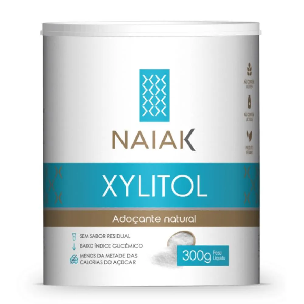 XYLITOL NATURAL ADOçANTE 300G NAIAK