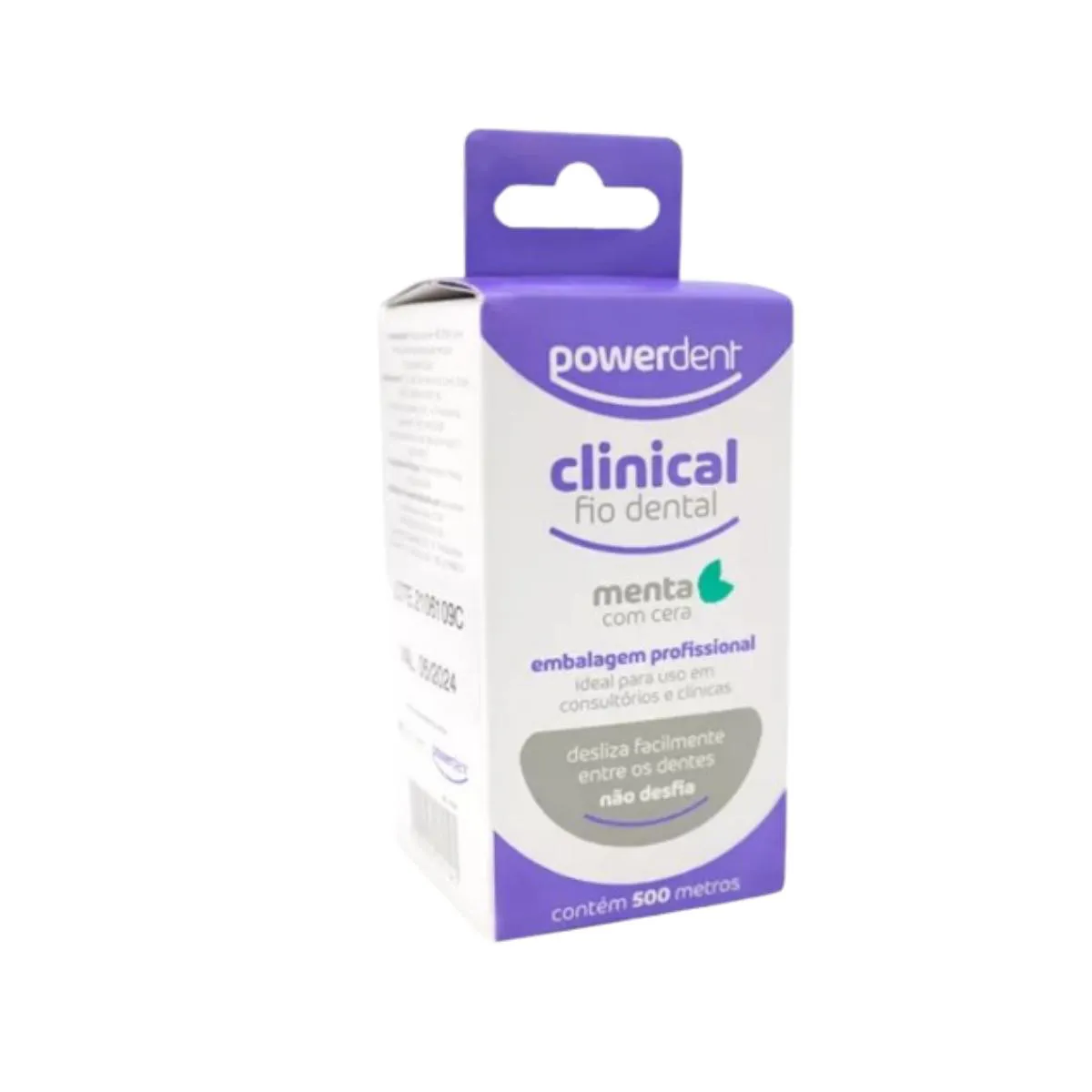 FIO DENTAL SABOR MENTA CLINICAL 500 M ECONôMICO POWERDENT