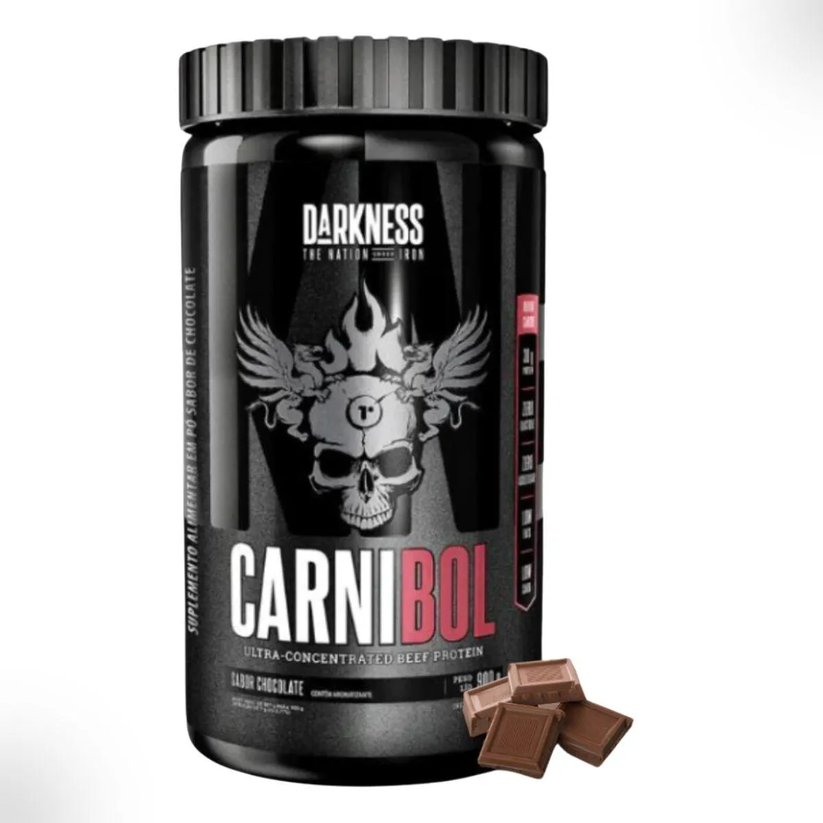 BEEF PROTEIN CARNIBOL ULTRA SEM LACTOSE 907G DARKNESS Chocolate