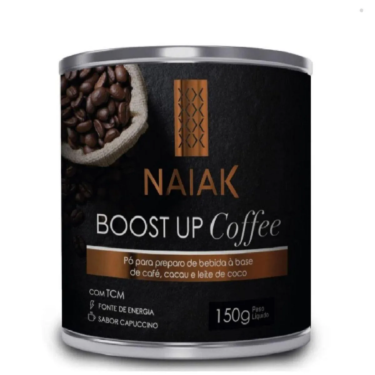 BOOST UP COFFEE ENERGIA 150G NAIAK Cappuccino