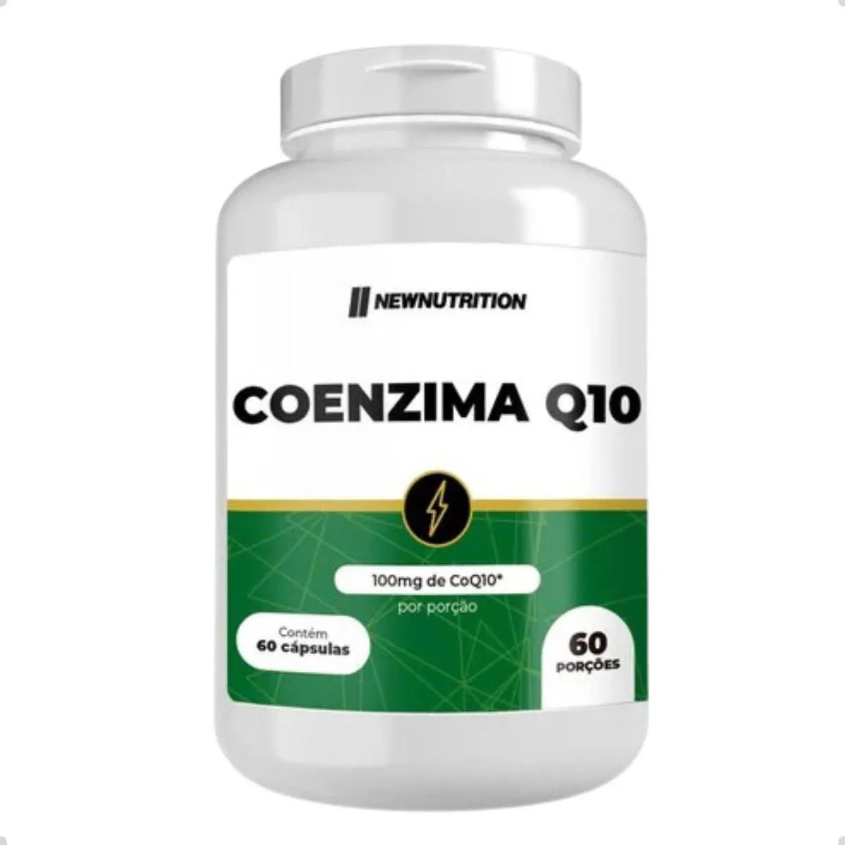 COENZIMA Q10 COQ10 100MG 60 CAPSULAS NEW NUTRITION Natural