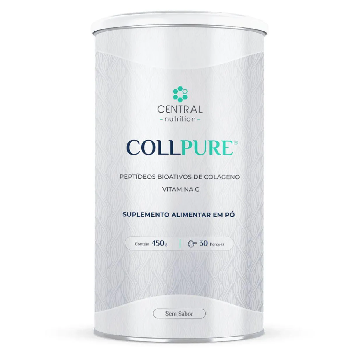 COLáGENO PROTEICO COLLPURE 500G - CENTRAL NUTRITION Natural