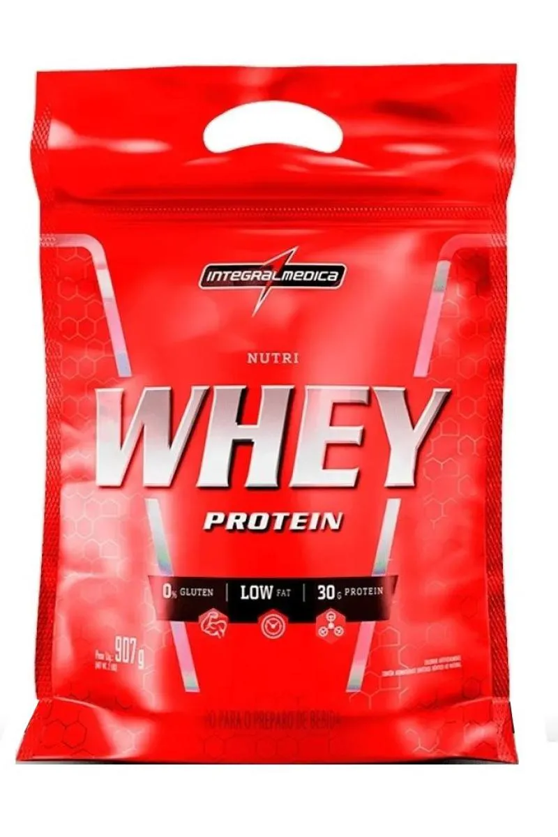 NUTRI WHEY CHOCOLATE 907G - INTEGRALMEDICA
