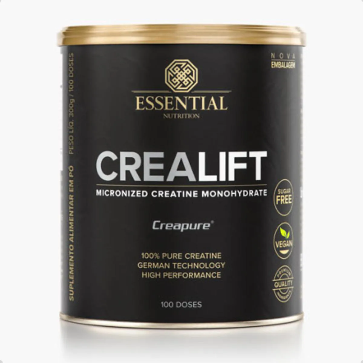 CREALIFT CREAPURE ENERGIA FORçA 300G ESSENTIAL NUTRITION Natural