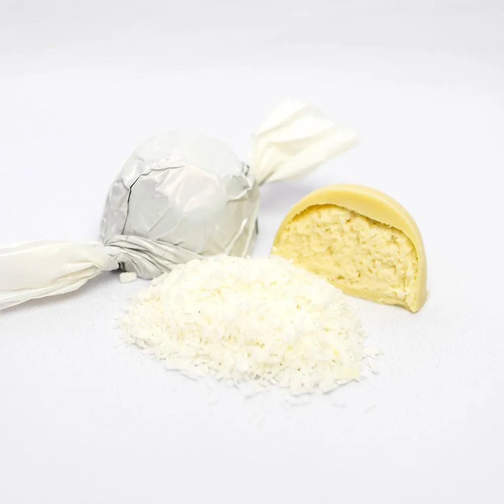 TRUFA DE CHOCOLATE BRANCO C/ COCO - 30G