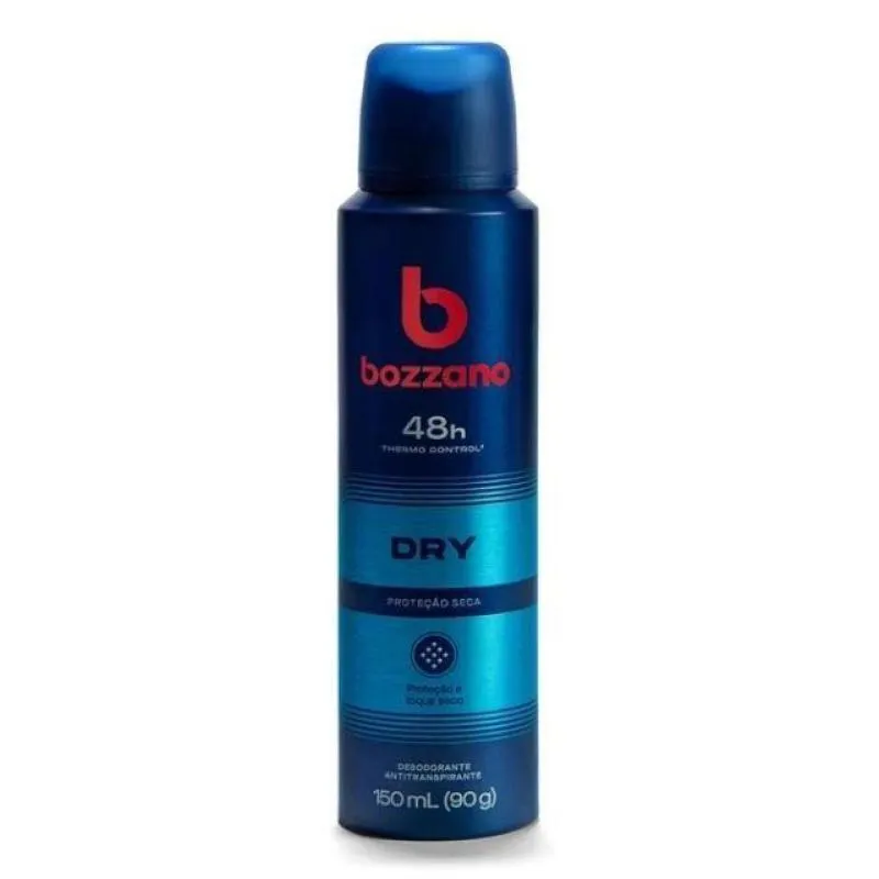 KIT C/2 UNIDADES DE DESODORANTE AEROSOL BOZZANO 90G DRY