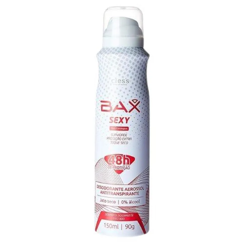 KIT C/2 UNIDADES DE DESODORANTE AEROSOL BAX 150ML SEXY WOMEN