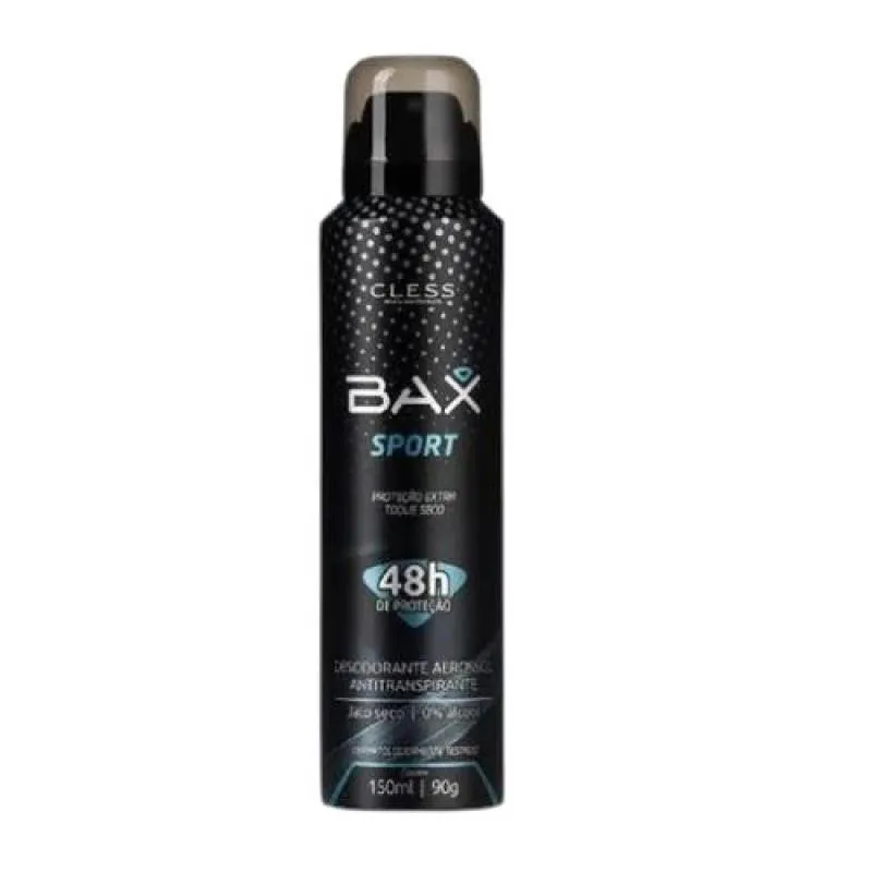 KIT C/2 UNIDADES DE DESODORANTE AEROSOL BAX 150ML SPORT MEN
