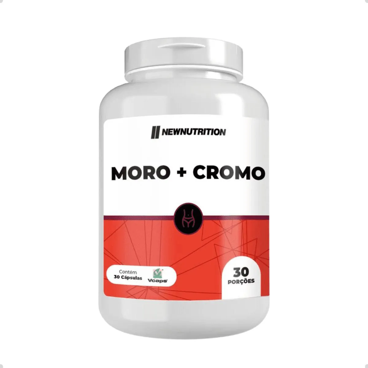 LARANJA MORO E CROMO 30 CAPSULAS NEW NUTRITION Natural
