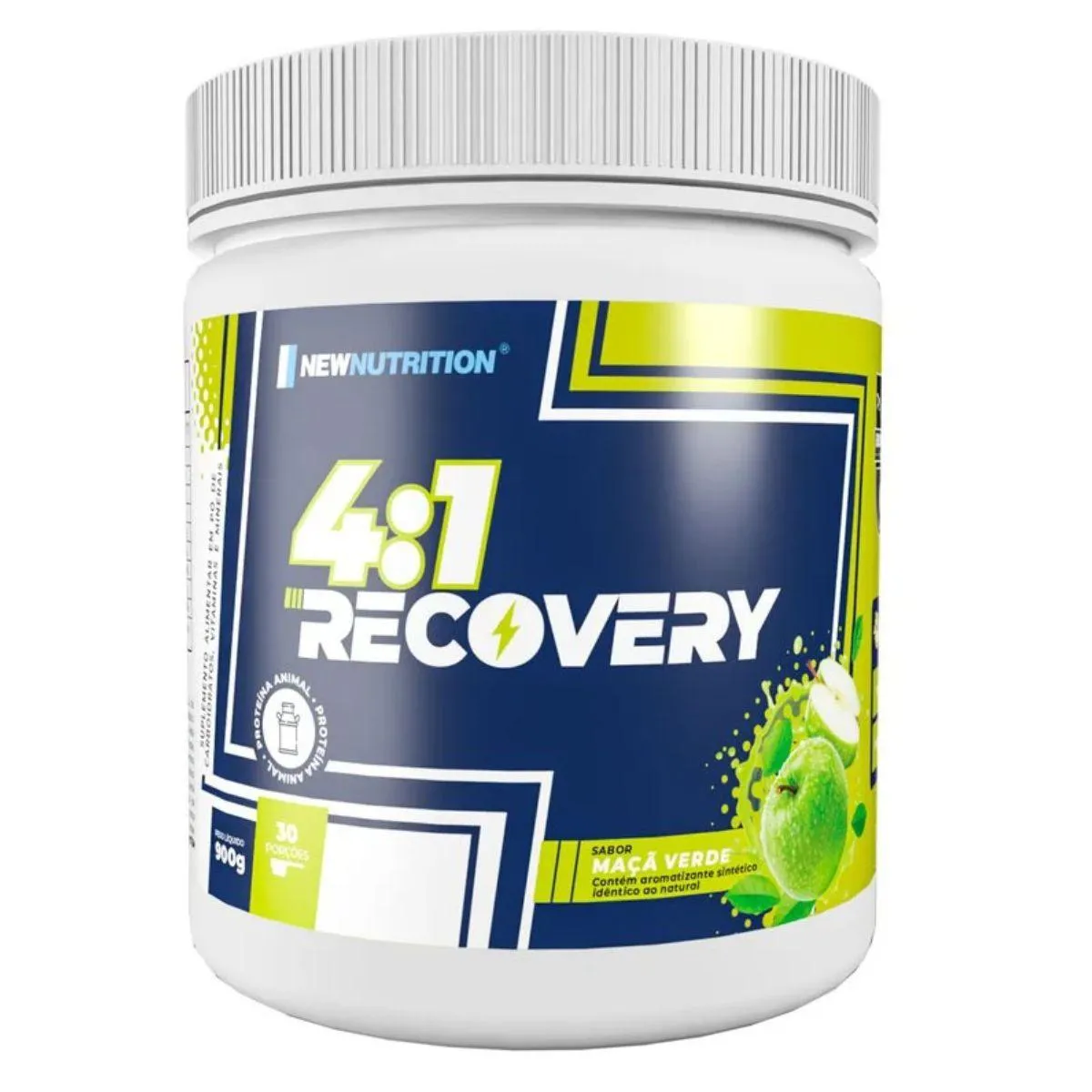 ENDURANCE 4:1 RECOVERY 900G NEW NUTRITION Maçã Verde