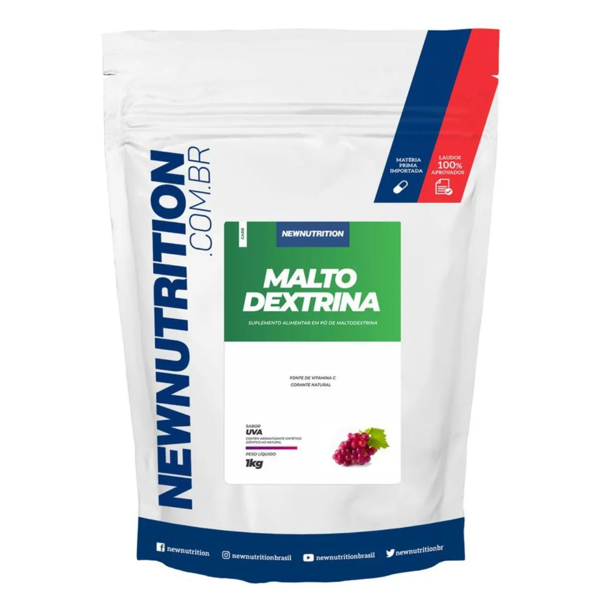 MALTODEXTRINA 1KG NEW NUTRITION UVA