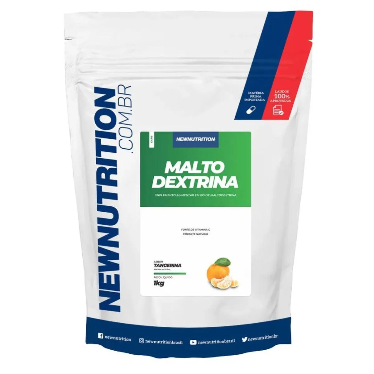 MALTODEXTRINA 1KG NEW NUTRITION Tangerina