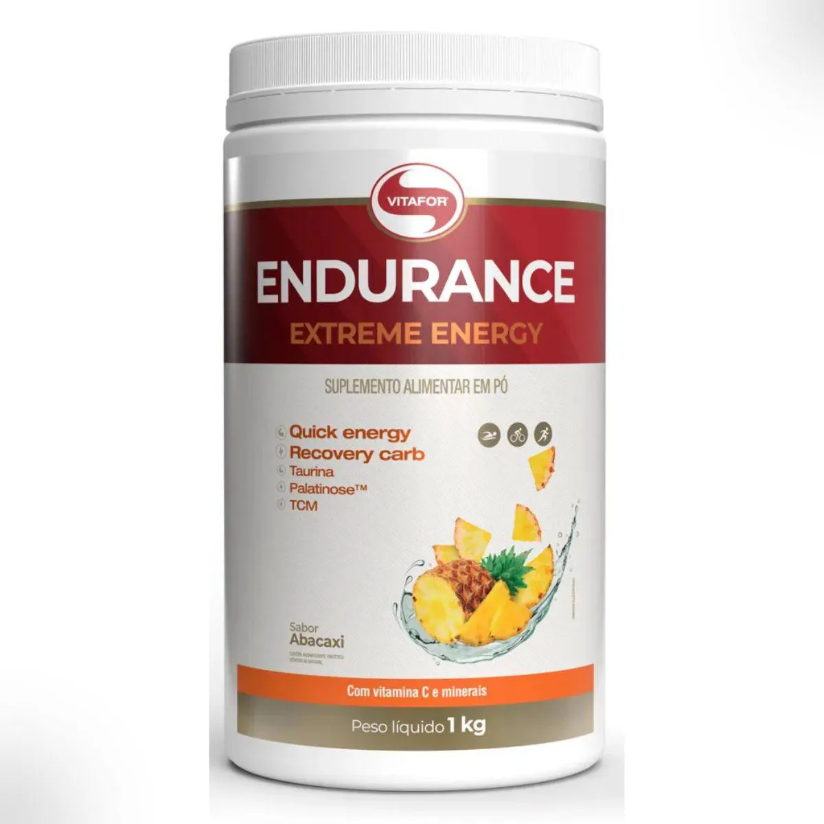 ENDURANCE EXTREME ENERGY PALATINOSE 1KG VITAFOR Abacaxi