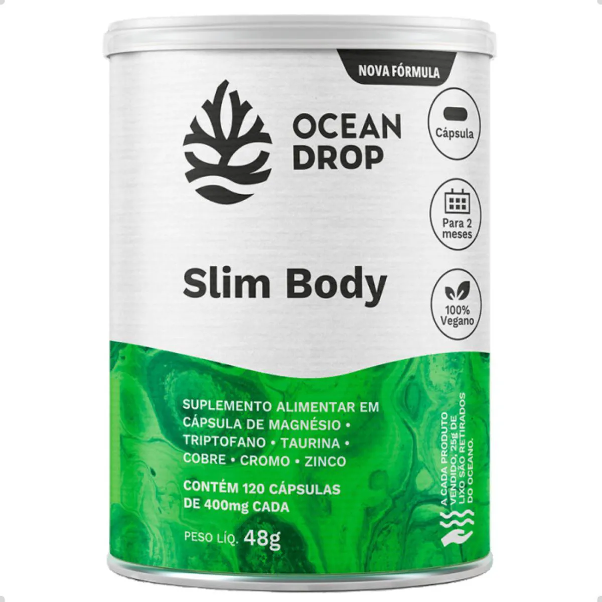 SLIM BODY 400MG 120 CAPSULAS OCEAN DROP Natural