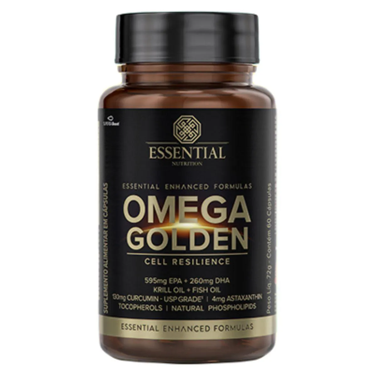 ÔMEGA GOLDEN 60 CáPSULAS - ESSENTIAL NUTRITION Natural