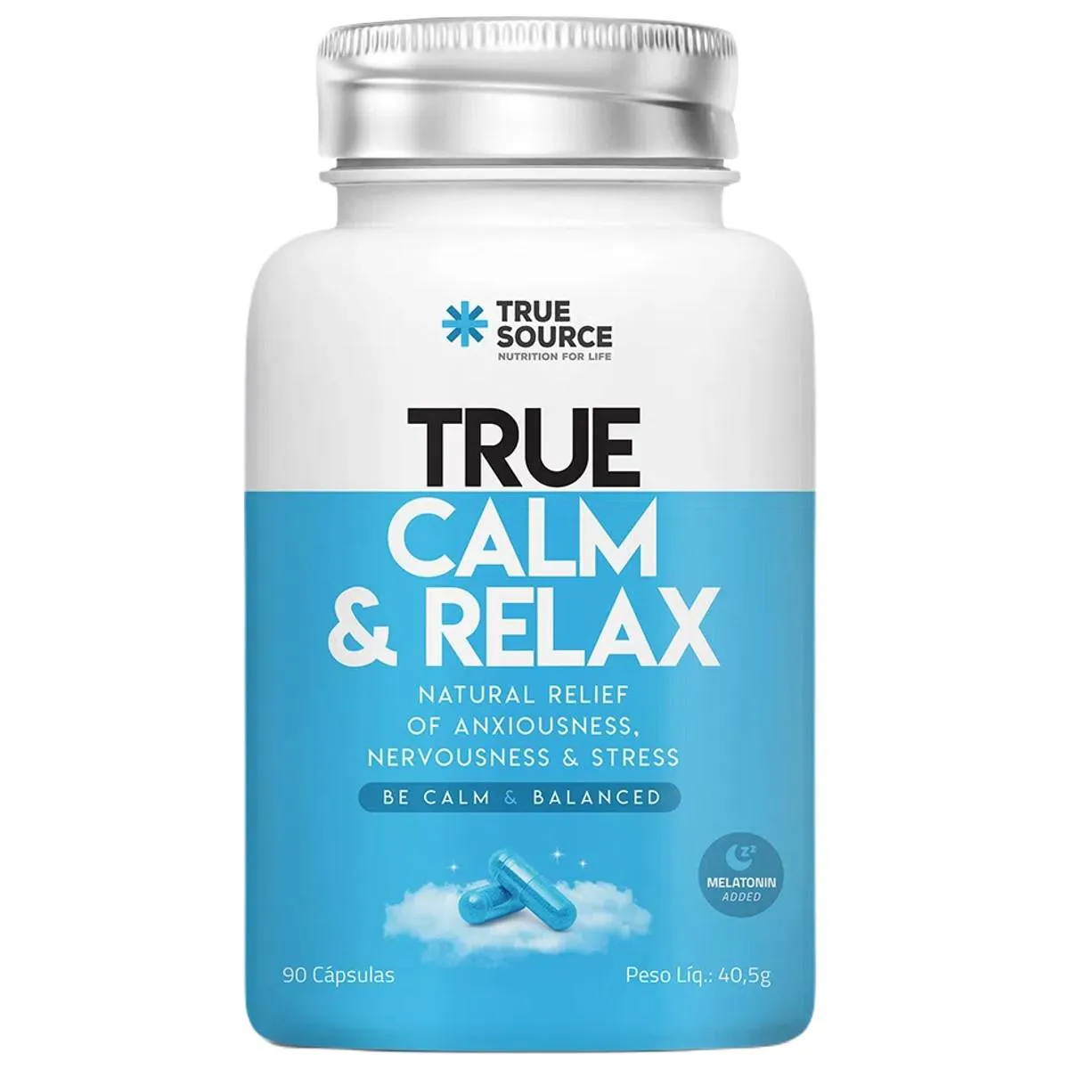 TRUE CALM & RELAX 90 CáPS TRUE SOURCE Natural