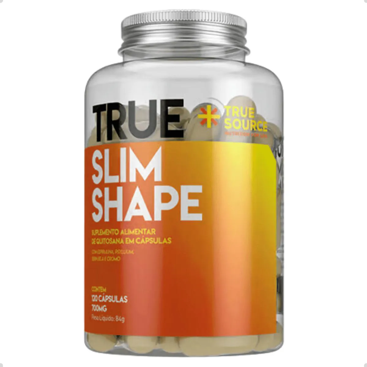 TRUE SLIM SHAPE 700MG 120 CáPSULAS TRUE SOURCE Natural