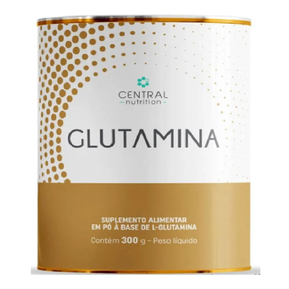 GLUTAMINA IMUNIDADE 300G CENTRAL NUTRITION Natural