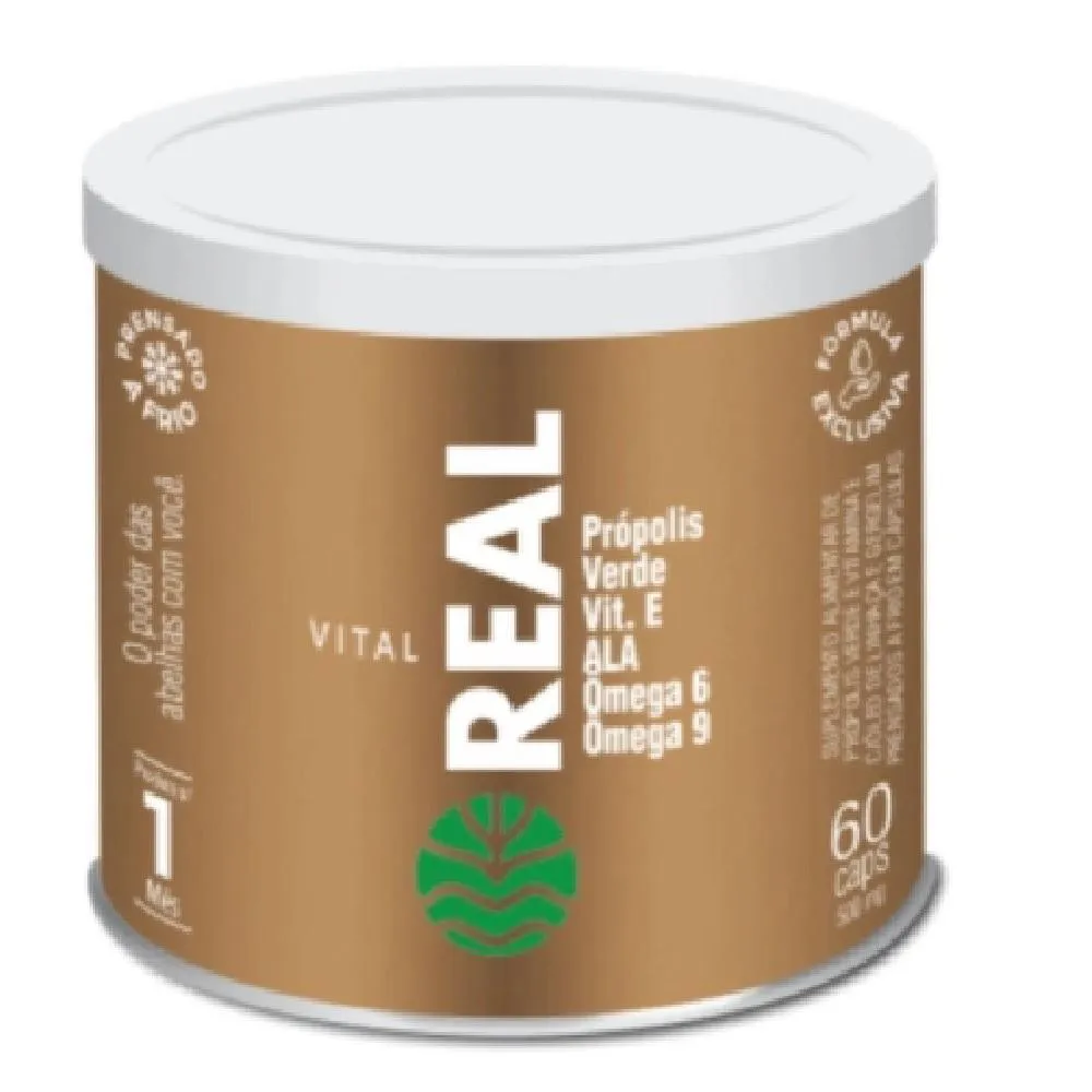 SUPLEMENTO NUTRICIONAL VITAL REAL 750MG 30 CáPS VITAL ATMAN Natural