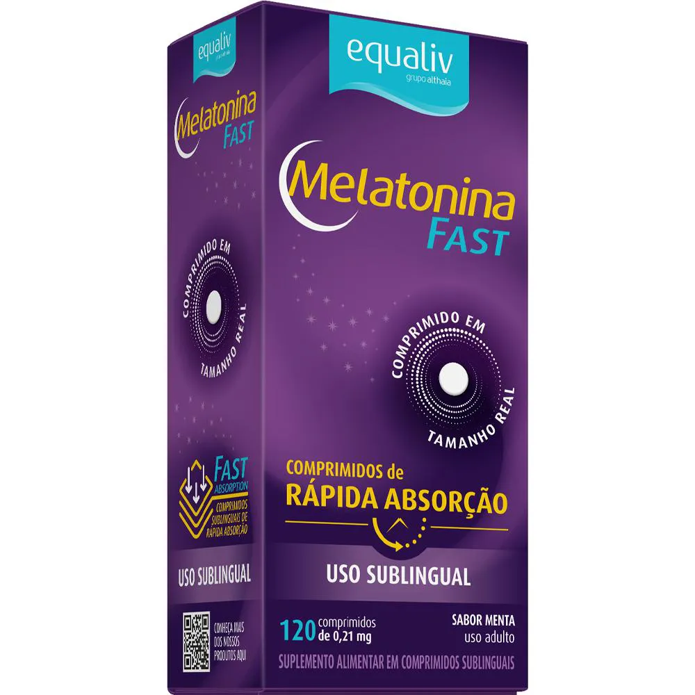 MELATONINA SONO 0,21MG 120 CáPSULAS EQUALIV Menta