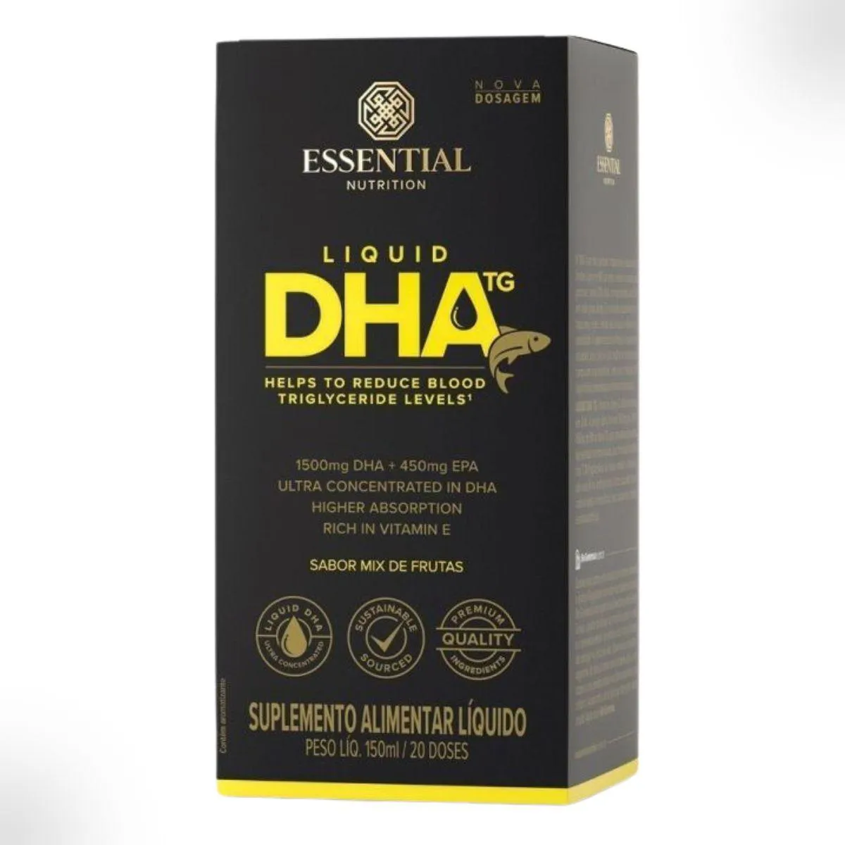 DHA TG LIQUID 150ML ESSENTIAL NUTRITION Natural