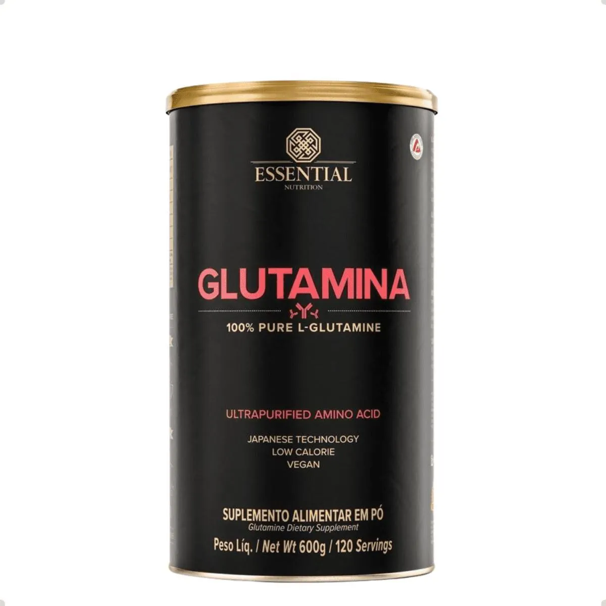 GLUTAMINA 600G IMUNIDADE ESSENTIAL NUTRITION Natural