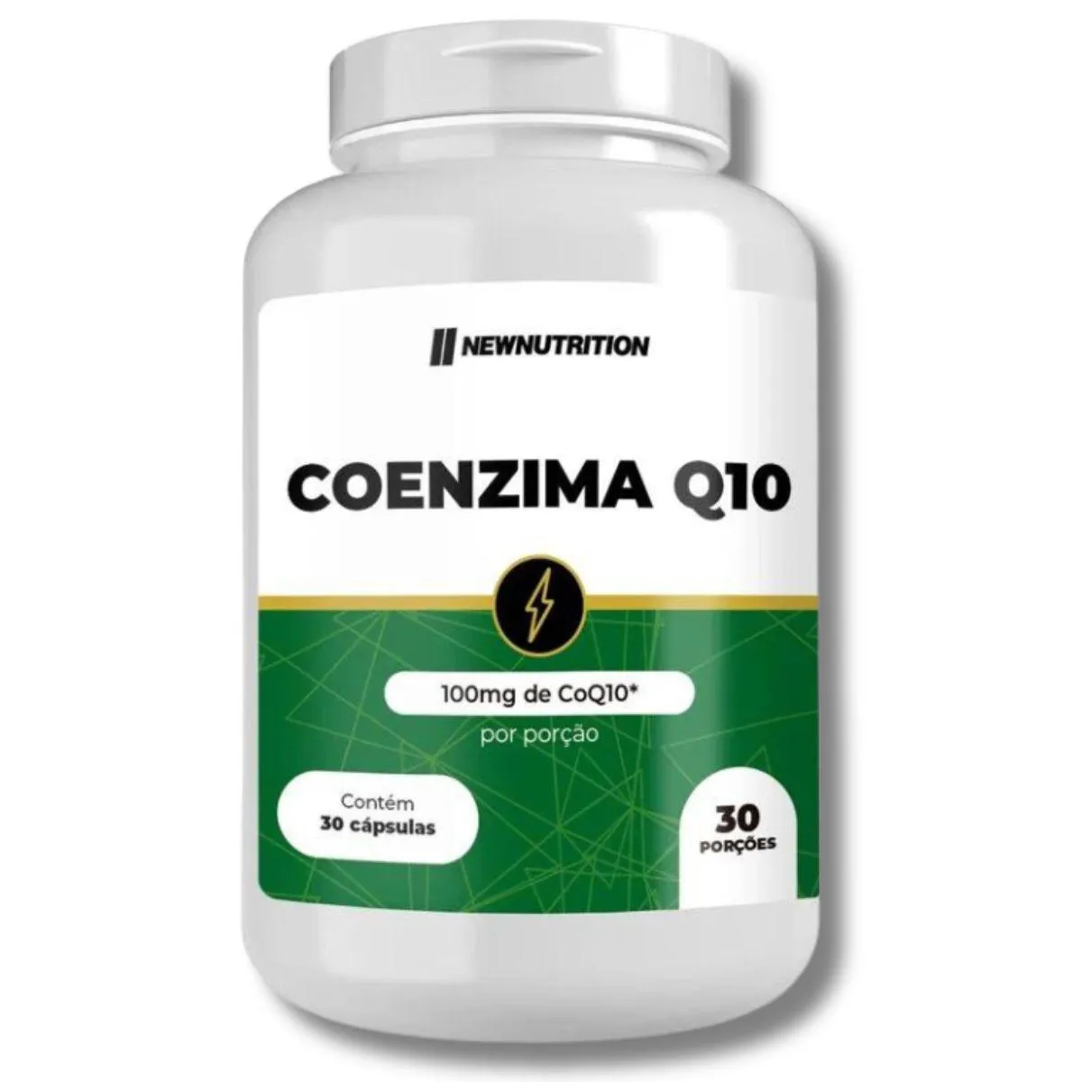 COENZIMA Q10 100MG 30 CáPSULAS NEW NUTRITION Natural