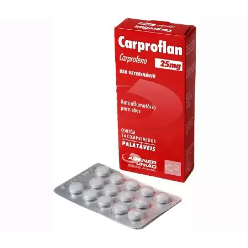 CARPROFLAN  25MG - CAIXA COM 14 COMPR.