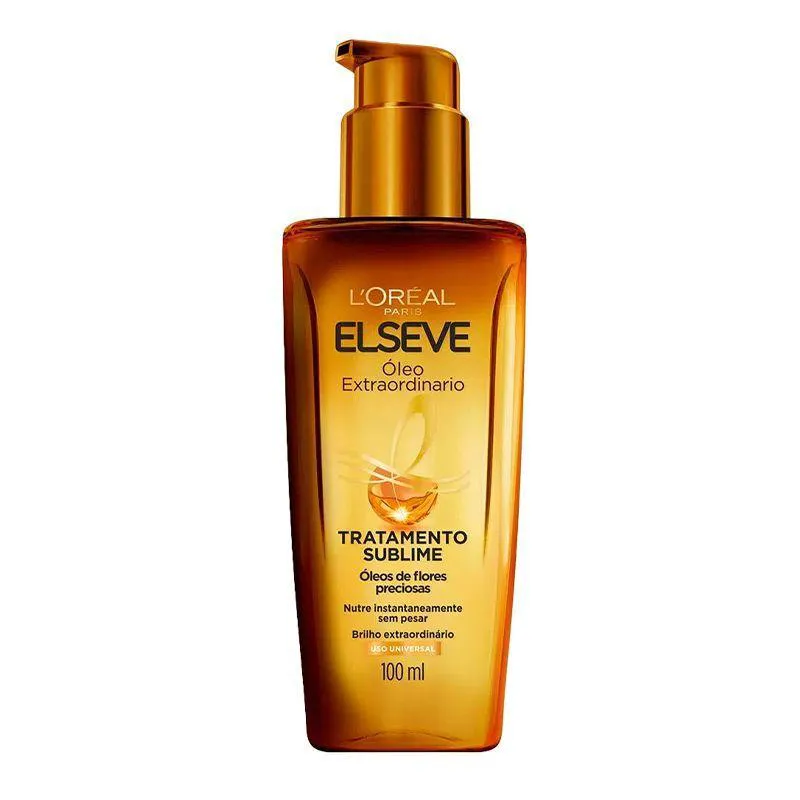 ÓLEO EXTRAORDINáRIO NUTRIçãO ELSEVE LOREAL PARIS 100ML