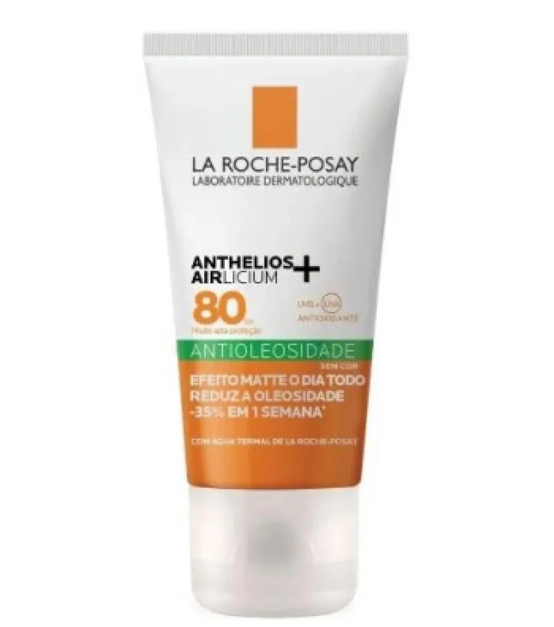 ANTHELIOS AIRLICIUM FPS80 PROTETOR SOLAR ANTIOLEOSIDADE SEM COR 40G