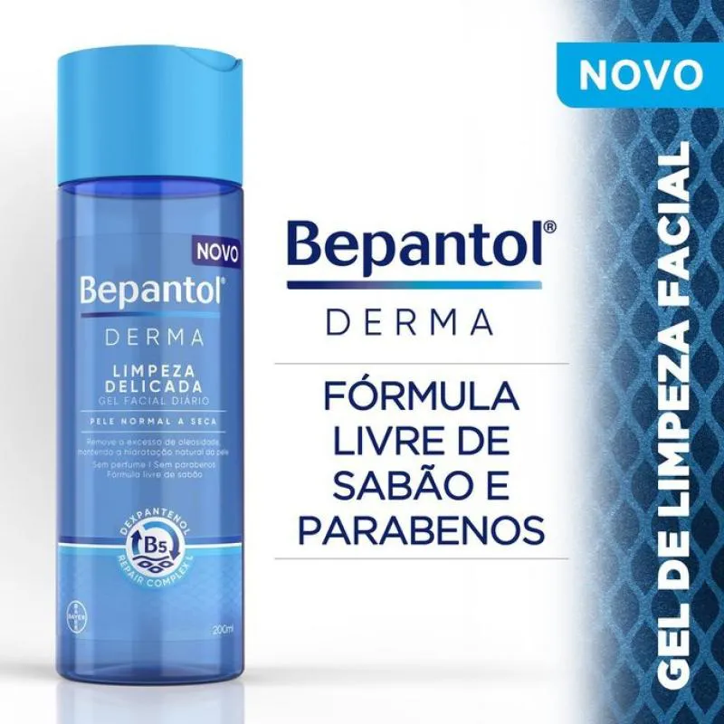 BEPANTOL DERMA GEL DE LIMPEZA FACIAL  200ML