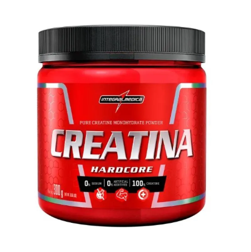 CREATINA INTEGRALMéDICA HARDCORE 300G