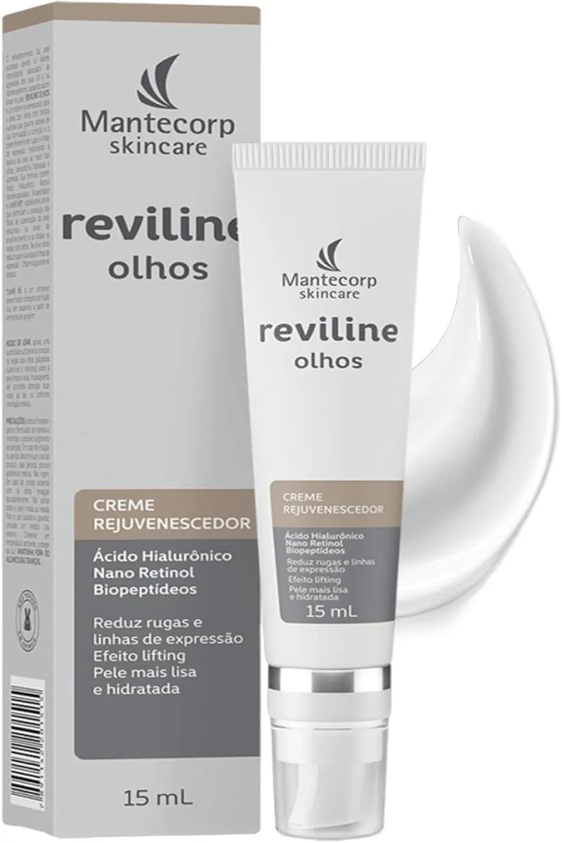 CREME ANTI-IDADE REVILINE OLHOS - MANTECORP SKINCARE - 15G