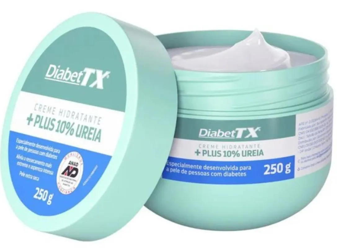 CREME HIDRATANTE DIABET TX PLUS 10% URéIA 250G