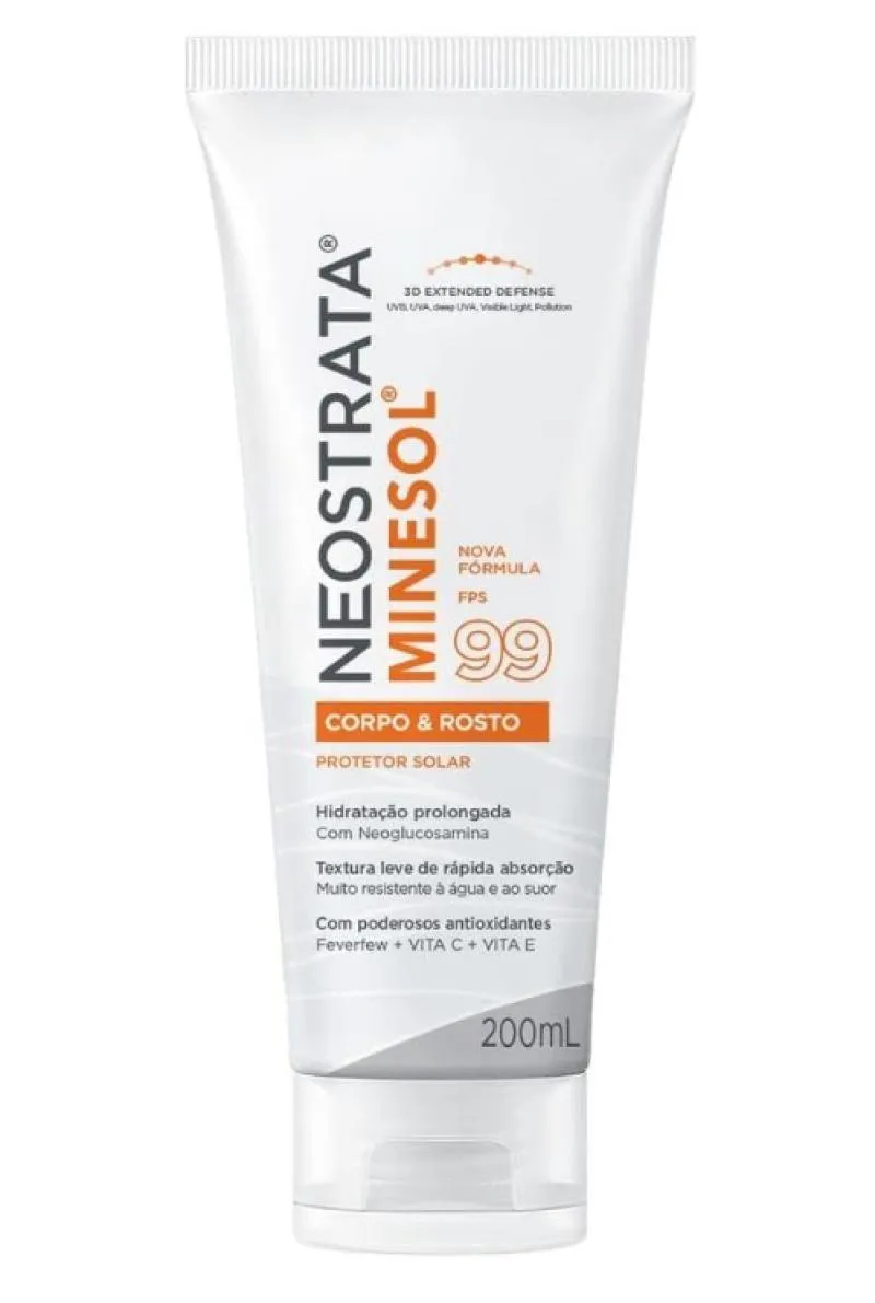 NEOSTRATA MINESOL CORPO E ROSTO FPS70 200ML