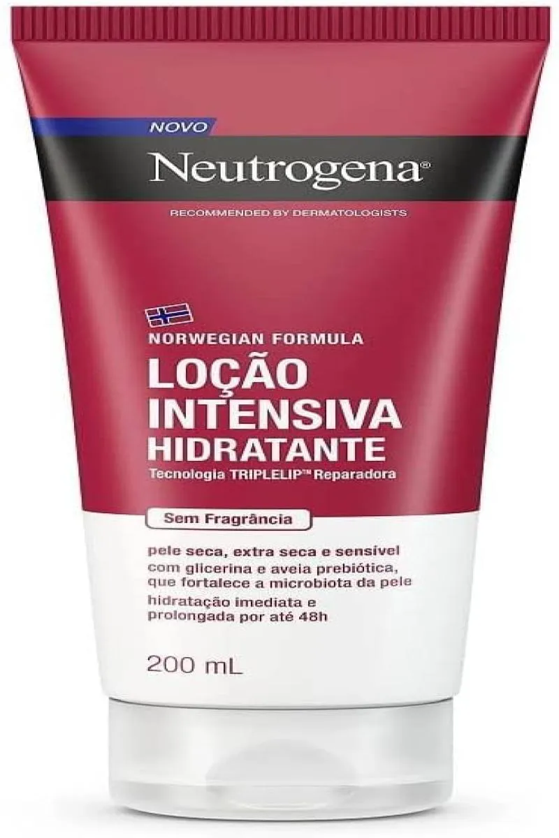NEUTROGENA NORWEGIAN - LOçãO INTENSIVA CORPORAL - SEM FRAGRâNCIA - 200ML