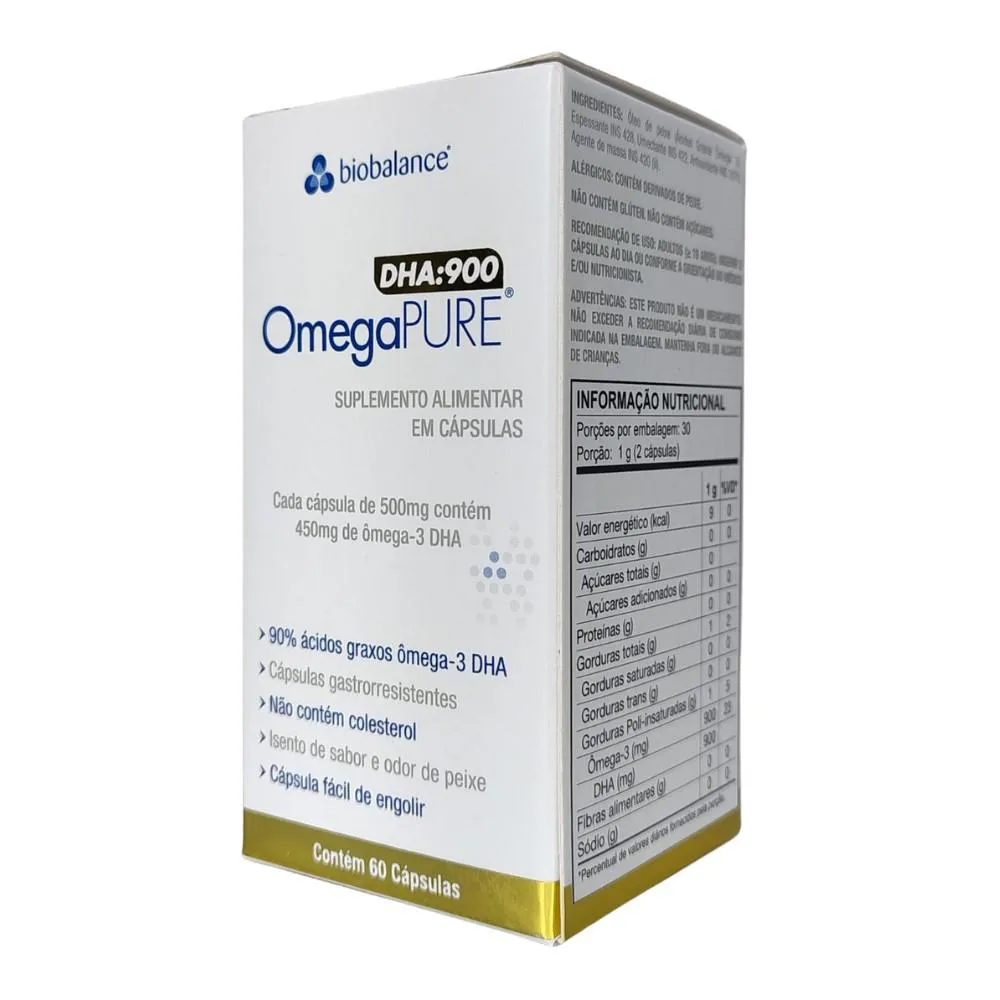 OMEGAPURE DHA BIOBALANCE 60CPS