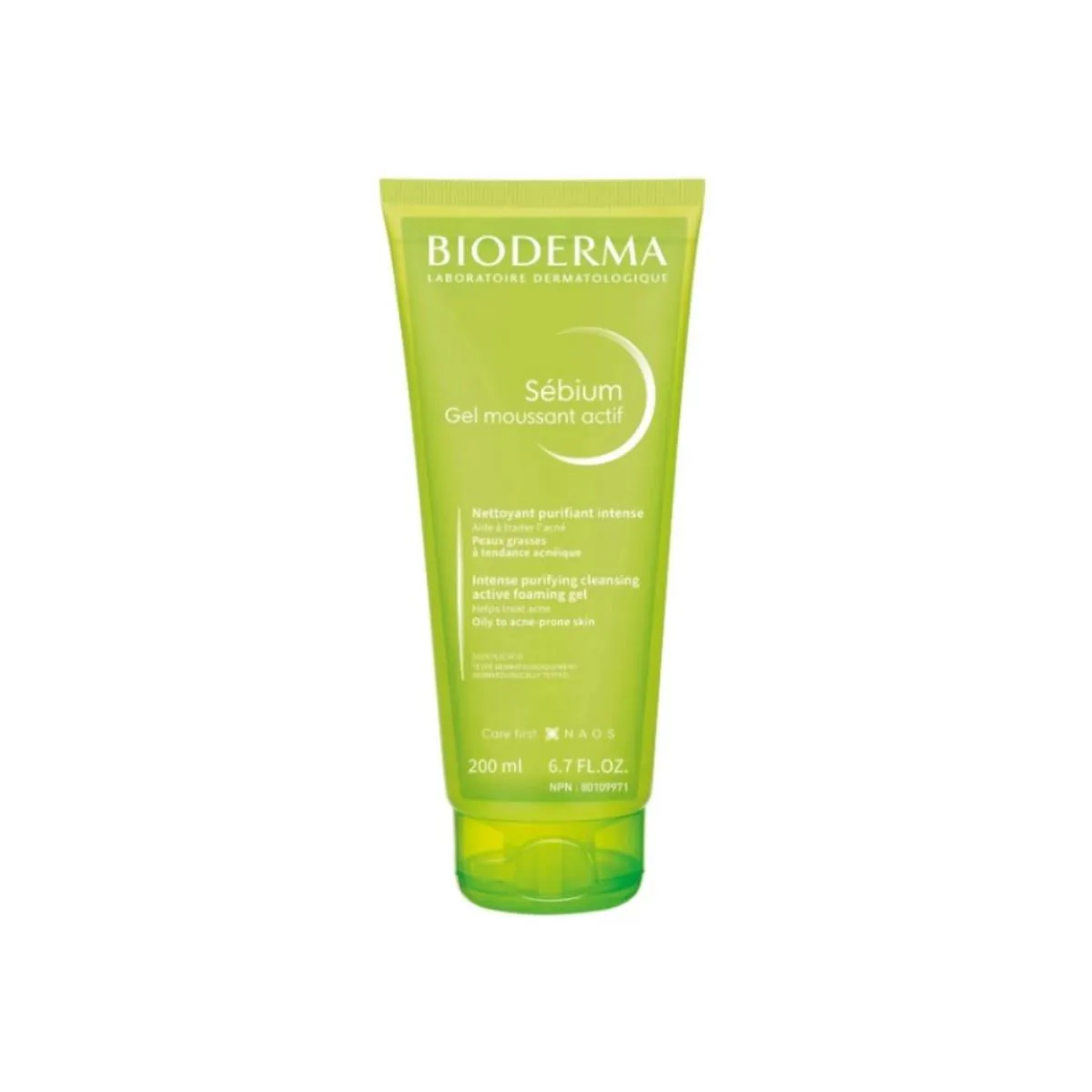 SéBIUM GEL MOUSSANT ACTIF GEL DE LIMPEZA BIODERMA 200ML
