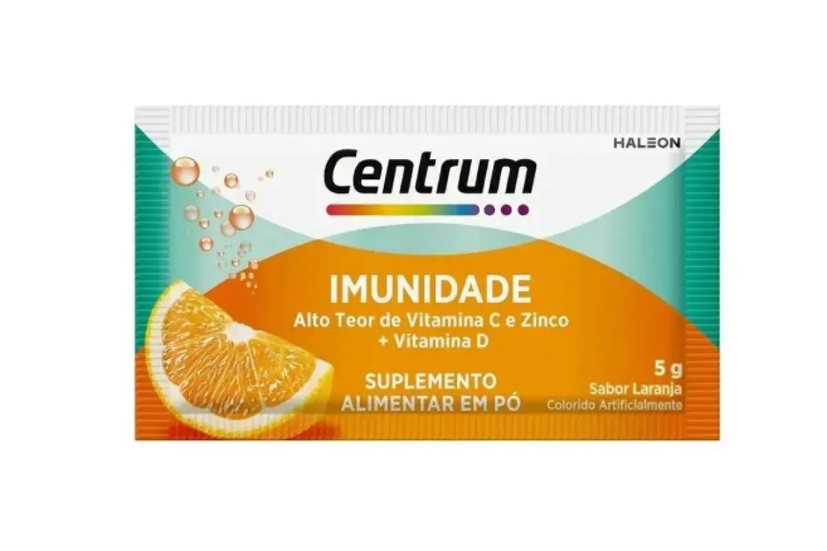 SUPLEMENTO ALIMENTAR CENTRUM IMUNIDADE EM Pó 12 ENVELOPES