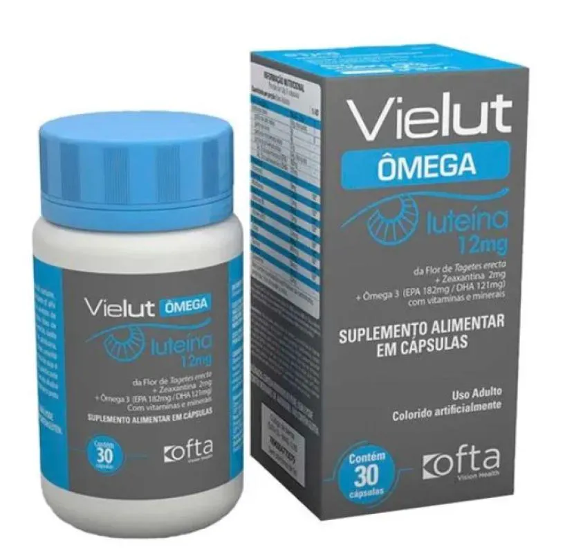 SUPLEMENTO ALIMENTAR VIELUT ÔMEGA 30CPS