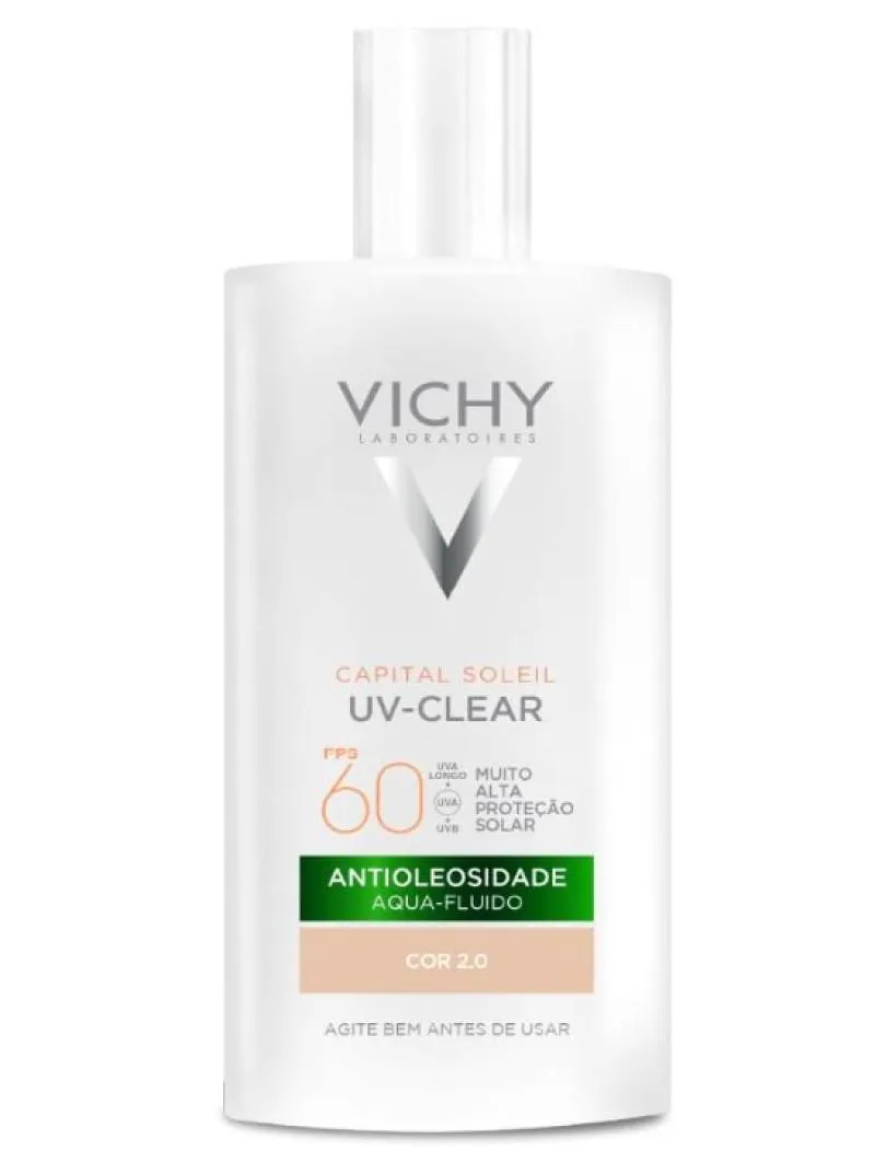 VICHY CAPITAL SOLEIL UV-CLEAR PROTETOR SOLAR 2.0 FPS60 40G
