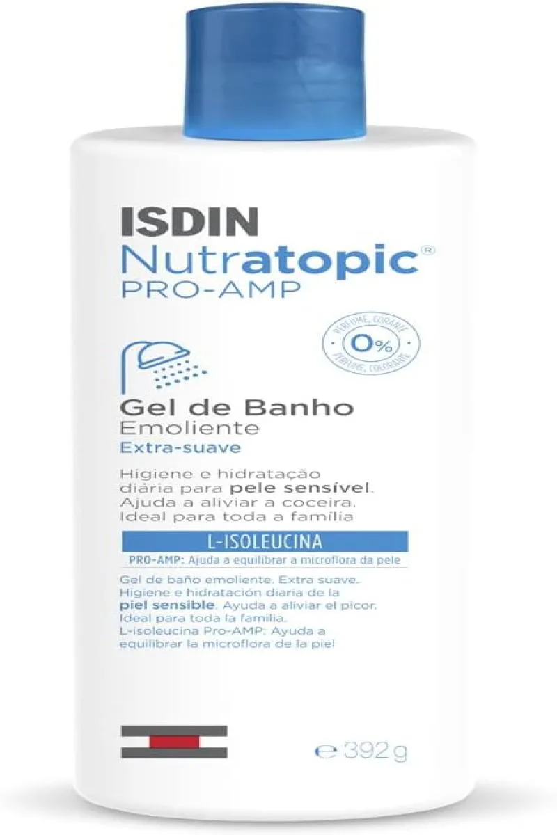 GEL DE BANHO ISDIN - NUTRATOPIC PRO-AMP 392G
