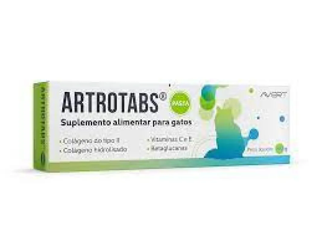 ARTROTABS SUPLEMENTO ALIMENTAR PARA GATOS PASTA 60G