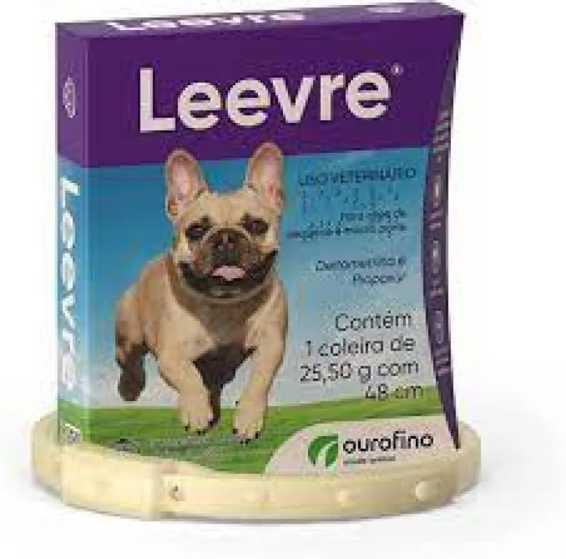 LEEVRE - ANTIPULGA E CARRAPATO 48CM